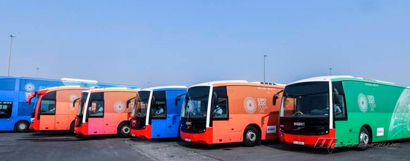 إكسبو 2020 دبي: حافلات مجانية للزوار من 18 موقعًا في جميع أنحاء الإمارات العربية المتحدة