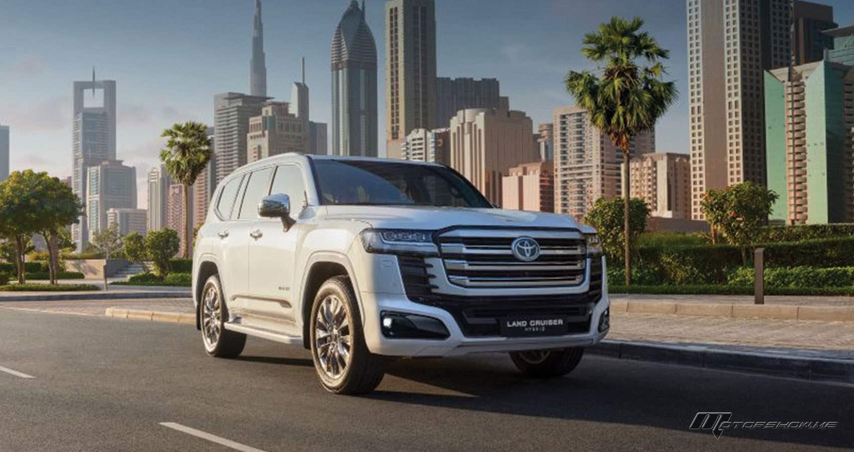 الظهور العالمي الأول للاند كروزر LC300 هايبرد من الفطيم تويوتا في الشرق الأوسط