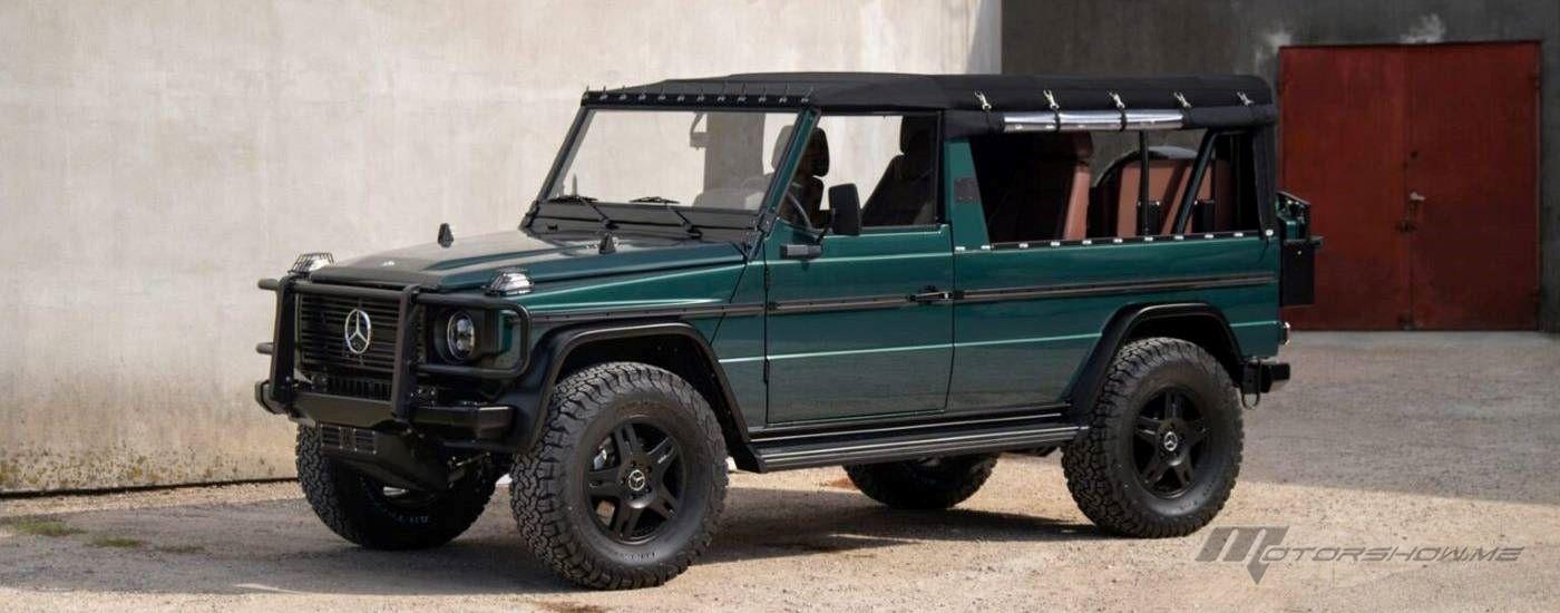 مرسيدس جي كلاس بسقف مفتوح و8 مقاعد