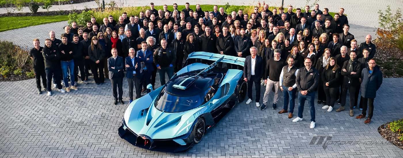 إطلاق آخر نسخة من بوغاتي بوليد مع انتهاء إنتاج محرك W16