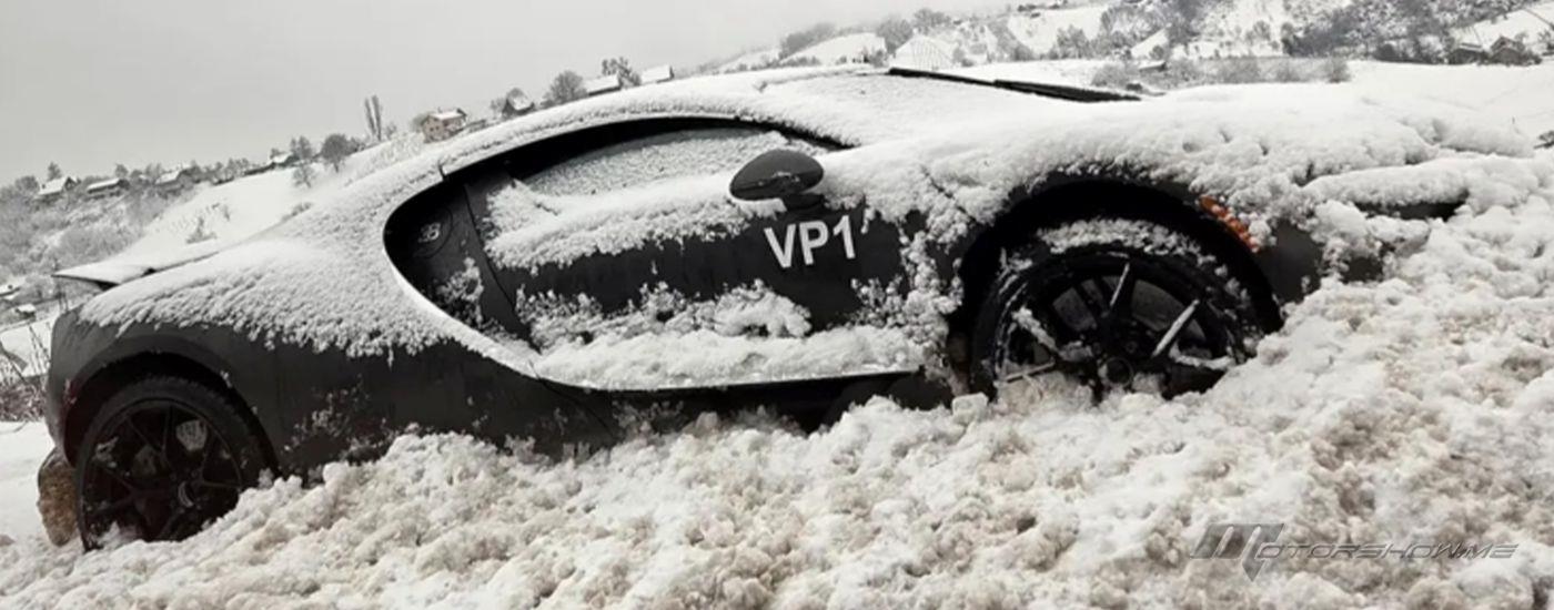 بوجاتي تحت الثلوج… اختبار القسوة قبل ولادة «توربيون»