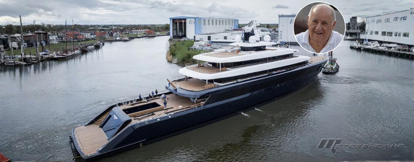 مالك متاجر Zara يكشف عن يخته الفاخر الجديد “Project 2024” بقيمة نحو 213 مليون دولار