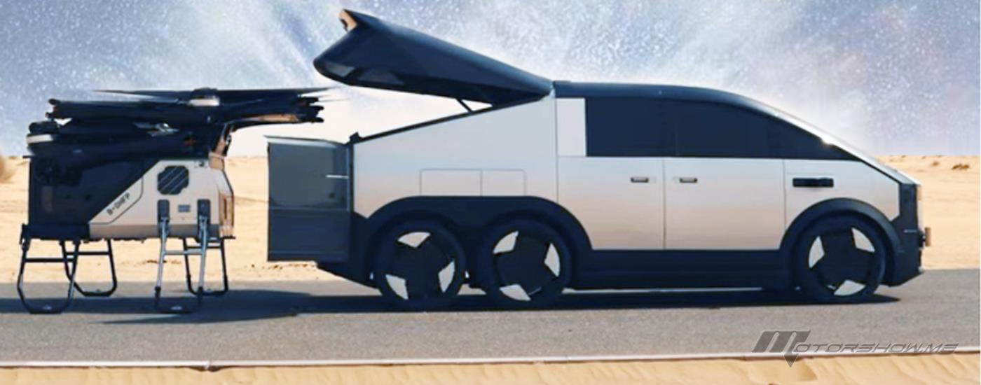 السيارة التي تحمل طائرة بداخلها تعود إلى الواجهة