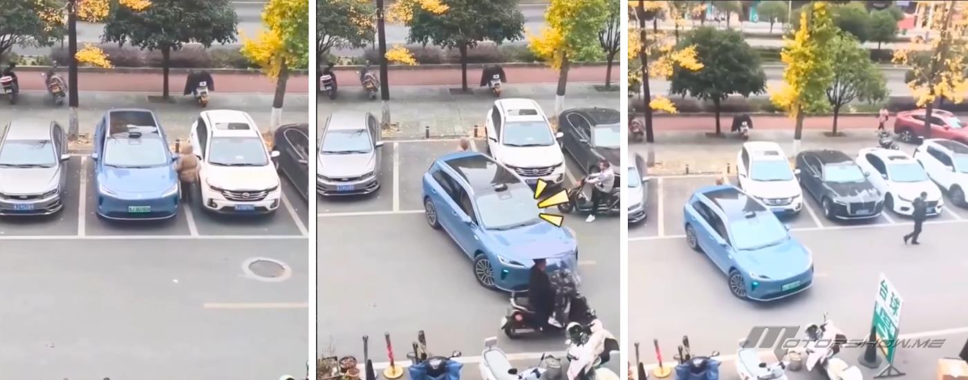 التكنولوجيا تحسم الموقف… سيارة تركن نفسها بهدوء وتترك الجميع في حالة دهشة