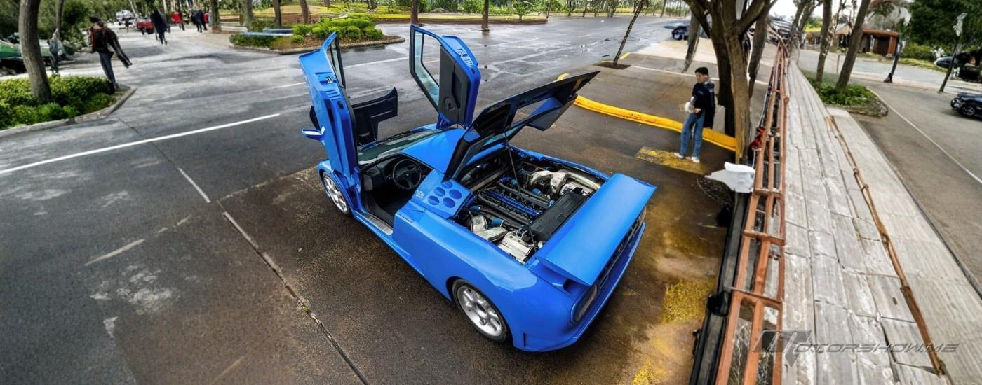 بوجاتي EB110 سوبر سبورت تظهر من جديد بعد 25 عامًا