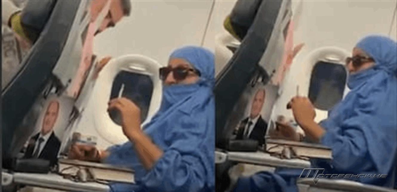 راكبة تشعل الجدل بمحاولة إشعال النار داخل طائرة متجهة من إسطنبول إلى قبرص