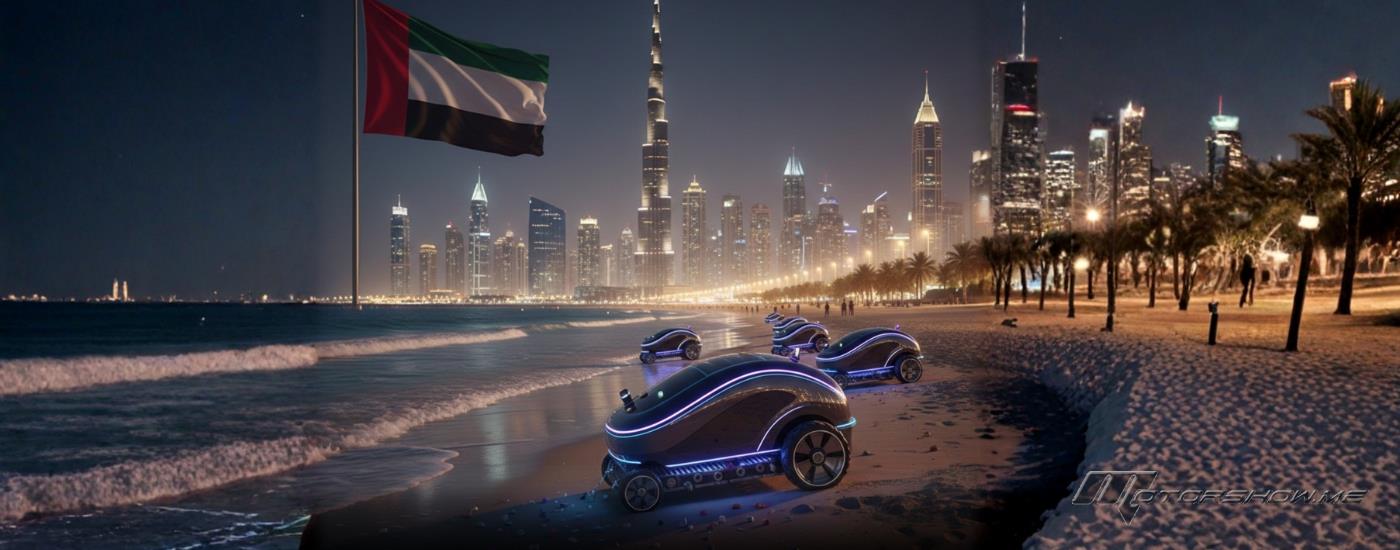 الذكاء الاصطناعي يحرس شواطئ دبي: تنظيف صامت ومثالي