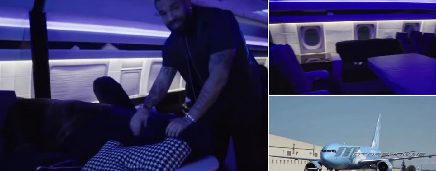 دريك يكشف عن طائرته الخاصة الفاخرة بقيمة 185 مليون دولار