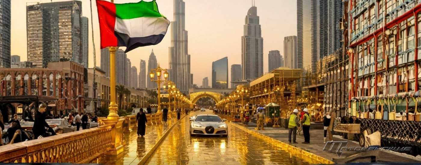 دبي تخطط لإنشاء أول شارع ذهبي في العالم ضمن مشروع سياحي جديد