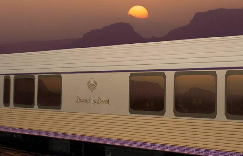 تعرف على قطار «حلم الصحراء» في السعودية