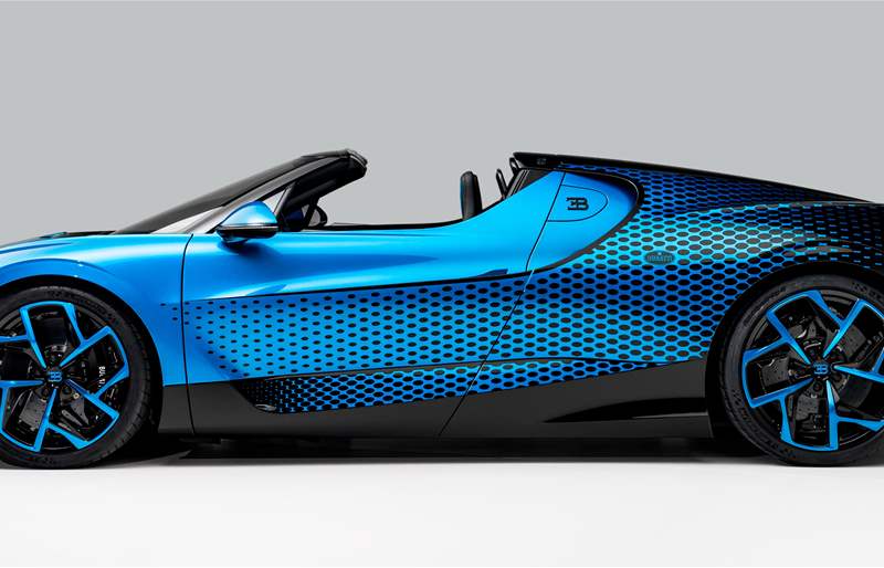 Bugatti Unveiled the W16 Mistral FLY BUG