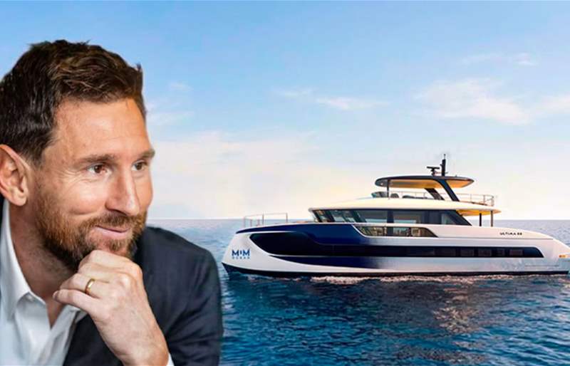 بـ10.4 مليون دولار.. ميسي يختار يختاً فاخراً يُصنع في الإمارات