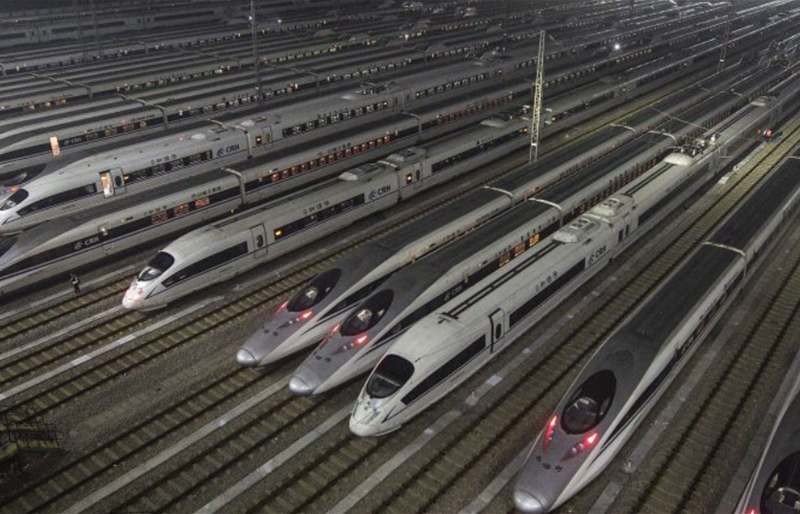 الصين تكمل تحديث محطة قطار في 9 ساعات وتثير الدهشة عالمياً