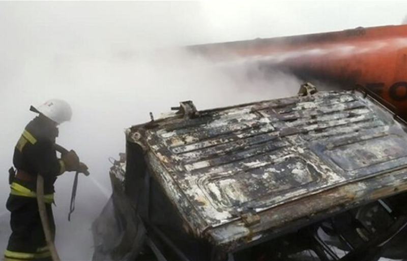 قتلى واحتراق مركبات… حادث مروع لشاحنة وقود على طريق سريع في روسيا