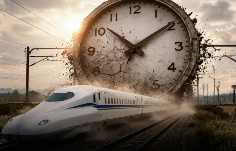 اليابان… قطار لم يتأخر دقيقة واحدة خلال 60 عامًا