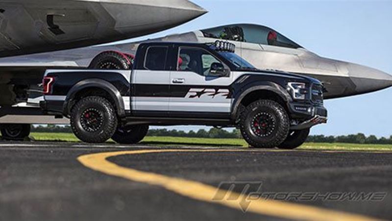 2017 F-150 رابتور مستوحاة من F-22 طائرة مقاتلة