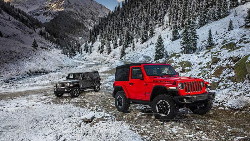 2018 Wrangler Rubicon and Sahara