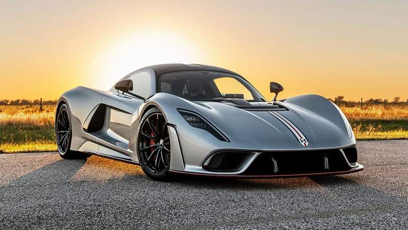 2022 Venom F5 Lausanne Silver