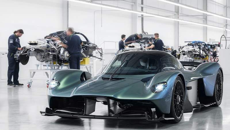 First Aston Martin Valkyrie Customer Car Complete