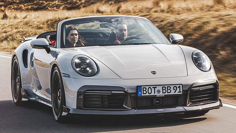 2022 BRABUS 820 based on Porsche 911 Turbo S Cabriolet