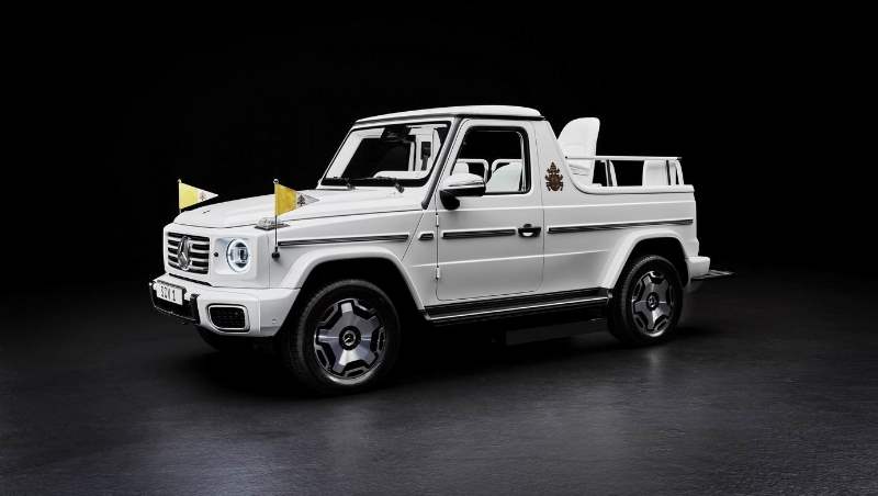 2025 G-Class Popemobile