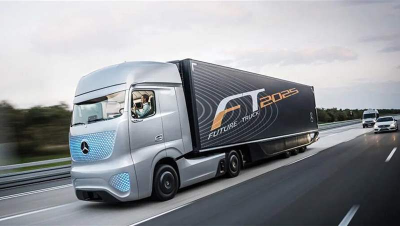 The Mercedes-Benz Future Truck 2025