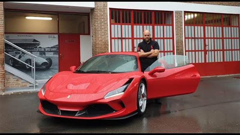 Ferrari F8 Tributo 2020 Test-driven on Wet Roads