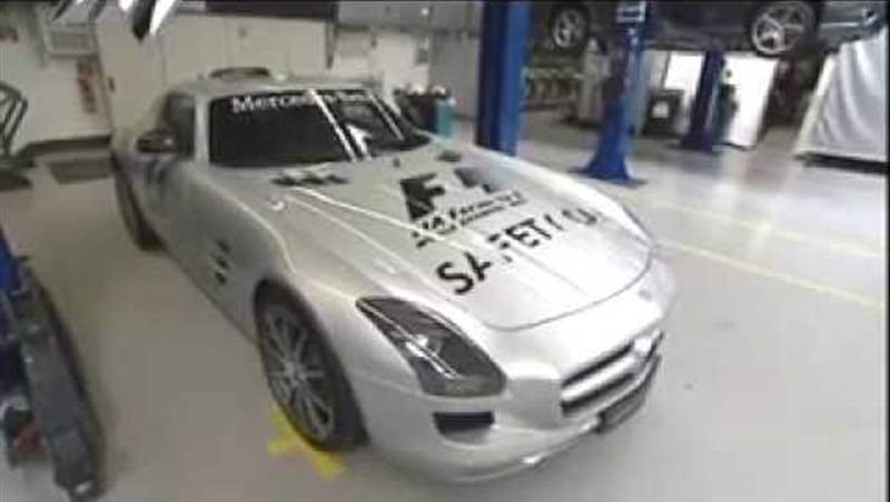 F1 Safety Car Mercedes SLS AMG