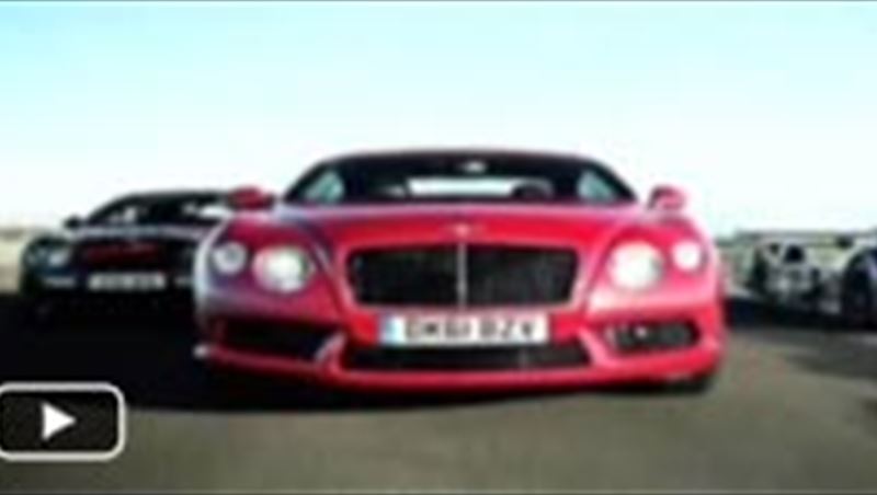 Juha Kankkunen with Bentley GT V8 2012 